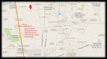 Como llegar a la Parroquia